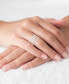 ფოტო #2 პროდუქტის 3-Pc. Set Cubic Zirconia Beaded, Heart, & Bezel Stack Rings