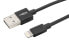Фото #6 товара Ansmann 1700-0079 - 2 m - Lightning - USB A - Male - Male - Black