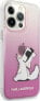 Karl Lagerfeld Etui Karl Lagerfeld KLHCP14LCFNRCPI Apple iPhone 14 Pro hardcase różowy/pink Choupette Fun