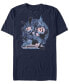 Фото #1 товара Men's Epic Mickey Oswald and Ortensia Moon Short Sleeve T-shirt