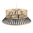Ceiling Light DKD Home Decor Brown Black Bamboo 50 W 60 x 60 x 30 cm 60 x 60 x 25 cm