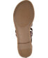 ფოტო #10 პროდუქტის Women's Zailie Strappy Gladiator Flat Sandals