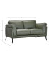 Фото #14 товара Keery 66.5" Leather Loveseat, Created for Macy's