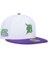 Фото #1 товара Men's White Detroit Tigers 1984 World Series Side Patch 59FIFTY Fitted Hat