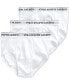 ფოტო #1 პროდუქტის Men's 3-Pack Big & Tall Cotton Briefs