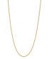 Glitter Rope Link 20" Chain Necklace (1-3/4mm) in 10k Gold