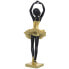 Decorative Figure Alexandra House Living Black Golden Acrylic Plastic Melamin Ballerina 10 x 9 x 30 cm