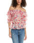 Фото #1 товара Ted Baker Off-The-Shoulder Top Women's Pink 0