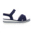 Фото #1 товара Gabor 64-622-16 Womens Blue Suede Strap Platforms Sandals Shoes