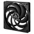 Arctic P12 Slim PWM PST Pressure-optimised 120 mm PWM Fan with integrated Y-cable - Fan - 12 cm - 2100 RPM - 0.3 sone - 41.1 cfm - 71.53 m³/h