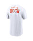 Men's White Clemson Tigers Blitz 2-Hit T-Shirt