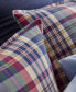 Фото #9 товара Wilson Plaid Duvet Cover Set, King