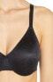 Wacoal 257355 Women's Inside Edit Underwire Bra Black Size 42DD