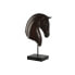 Фото #1 товара Декоративная фигура Home ESPRIT Чёрный Темно-коричневый Лошадь 27 x 13 x 42,5 cm