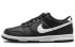 Фото #7 товара Кроссовки Nike Dunk Low черно-бело-серые DH9765-002