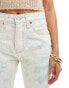 Levi's 501 straight fit crop jeans in bleach blue Синий, W30 L26 - фото #4