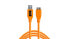 Фото #1 товара Tether Tools CU5454 - 4.6 m - USB A - Micro-USB B - USB 3.2 Gen 1 (3.1 Gen 1) - 5000 Mbit/s - Orange