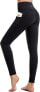 CAMBIVO Women's Long Sports Leggings, High-Waist Sports Trousers with Mobile Phone Pocket, Leggings with Mobile Phone Pocket, Yoga Trousers, Tights Opaque for Sports, Leisure, Fitness