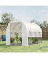 10' x 7' x 7' Outdoor Backyard Walk-in Tunnel Greenhouse