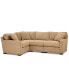 Фото #6 товара Radley Fabric 4-Pc. Sectional Sofa with Corner Piece, Created for Macy's