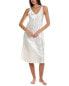 N Natori Imperial Garden Night Dress Women's White Xs