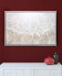 Фото #5 товара Pellets Textured Glitter Hand Painted Canvas Wall Art, 32" x 48"