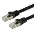 Фото #2 товара VALUE FTP Cat.6 Flat Network Cable - black 5m - 5 m - Cat6 - F/UTP (FTP) - RJ-45 - RJ-45
