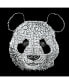 Фото #2 товара Women's Premium Word Art Flowy Tank Top- Panda