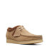 Фото #2 товара Clarks Wallabee 26170538 Mens Brown Suede Oxfords & Lace Ups Casual Shoes