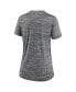 ფოტო #2 პროდუქტის Women's Charcoal New York Mets 2024 City Connect Authentic Collection Performance Practice Velocity T-Shirt