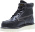 Фото #7 товара Wolverine Wedge Steel Toe 6" W08152 Mens Black Leather Lace Up Work Boots