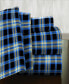 Фото #1 товара Ashby Plaid Superior Weight Cotton Flannel Sheet Set - California King