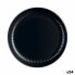 Фото #1 товара Плоская тарелка Luminarc Cottage Чёрный Cтекло 25 cm (24 штук)