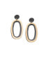 ფოტო #1 პროდუქტის Women's Block Drop Earrings