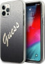 Guess Etui Guess GUHCP12LPCUGLSBK Apple iPhone 12 Pro Max czarny/black hardcase Glitter Gradient Script