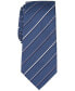 Фото #1 товара Men's Belwood Slim Stripe Tie, Created for Macy's