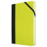 Фото #1 товара MILAN Medium Yellow Fluo Paperbook Ruled Paper