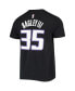 Men's Black Sacramento Kings 2020/21 Statement Name and Number T-shirt