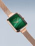 Фото #2 товара Наручные часы Michael Kors Warren Chronograph Beige Gold-Tone Nylon Watch 42mm.