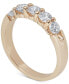 ფოტო #1 პროდუქტის Diamond Five-Stone Ring (1 ct. t.w.) in 14k White or Yellow Gold