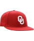 ფოტო #4 პროდუქტის Men's Crimson Oklahoma Sooners Team Color Fitted Hat