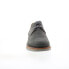 Фото #5 товара Мужские туфли DUNHAM Clyde Plain Toe Dark Grey, шнуровка, на зауженной ноге, EE+, из нубука