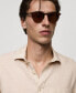 ფოტო #3 პროდუქტის Men's Linen Slim Fit Shirt