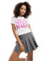 Фото #1 товара Something New Clueless 'I was like totally buggin' baby t-shirt in white