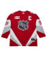 ფოტო #3 პროდუქტის Mitchell Ness Men's Wayne Gretzky Scarlet 1999 NHL All-Star Game Blue Line Player Jersey