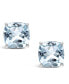 Фото #13 товара Gemstone Stud Earrings in Sterling Silver