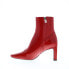 Фото #5 товара Diesel D-Millenia Y02860-PR035-T4318 Womens Red Ankle & Booties Boots