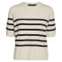 ფოტო #1 პროდუქტის VERO MODA Saba Plain Knit short sleeve T-shirt