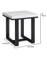 Фото #5 товара Steve Silver Lucca 24" Marble Top End Table
