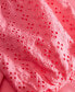 Фото #3 товара Women's Eyelet-Sleeve Scoop-Neck Knit Top, Created for Macy's